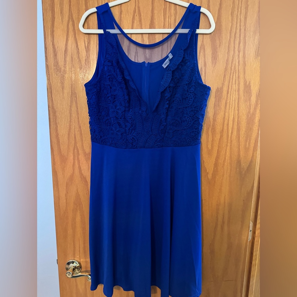 NWOT Grace Karin Elegant Blue Sleeveless Dress